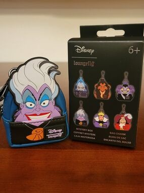Loungefly Mini Backpack Keychain Charm Blind Box (REVEALED URSULA)